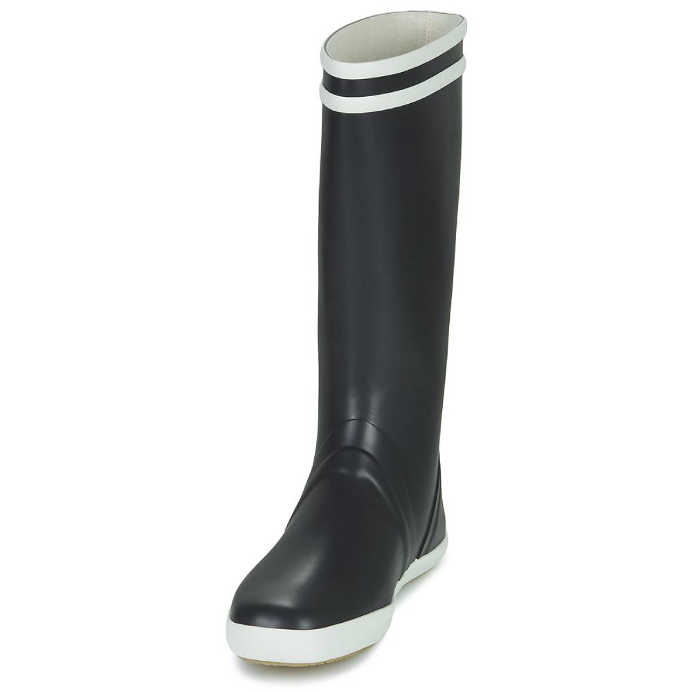 Bottes de Pluie GOELAND 2 Aigle Marine/Blanc pour Femme