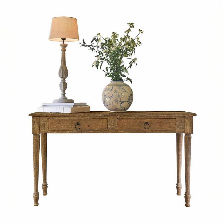 Console JOVRAC Bois de manguier marron - Loberon