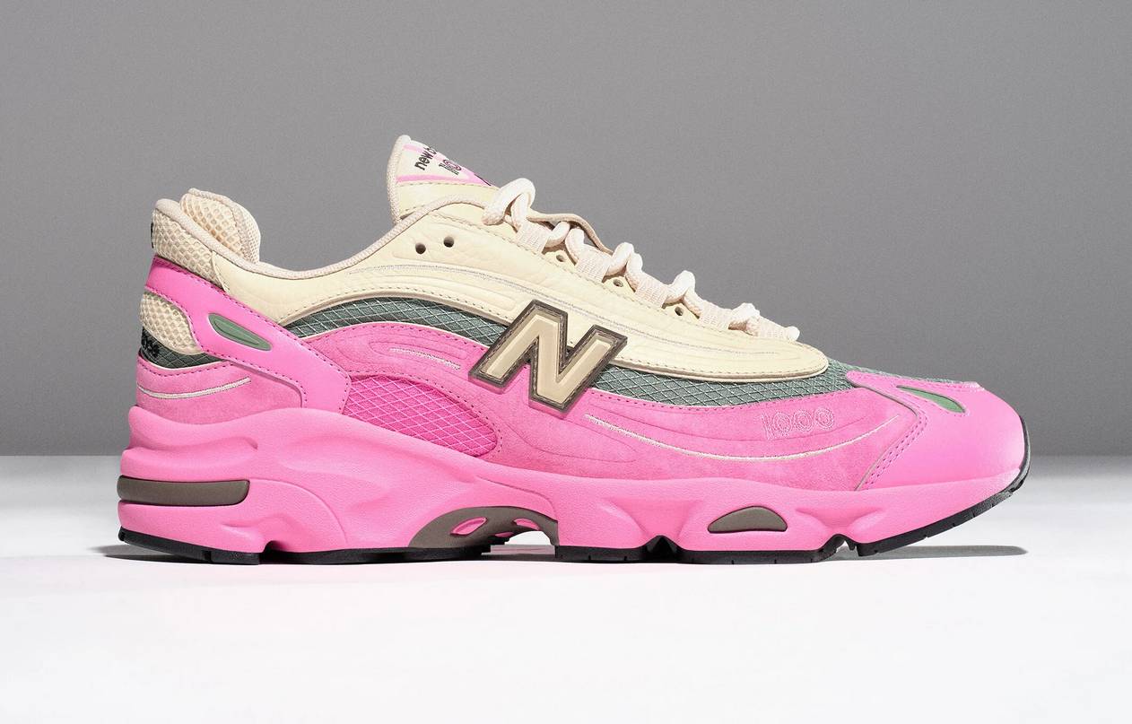 NEW BALANCE 1000 Baskets Basses Unisexe Vrai rose avec grès : L'icône du confort et du style revisité