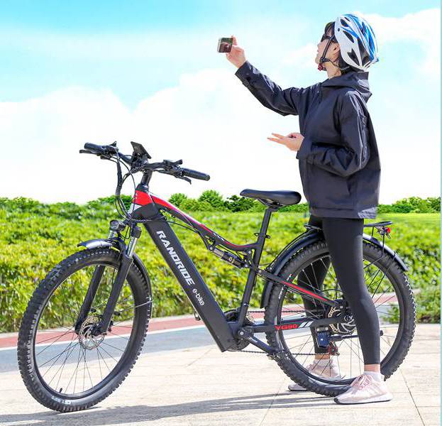 VTT électrique RANDRIDE YG90 50km/h Max Autonomie 70-90km