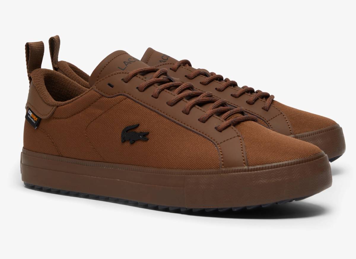 Sneakers outdoor Powercourt Winter Homme Lacoste Marron