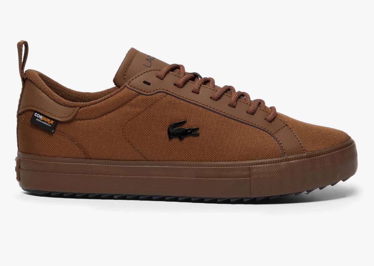 Sneakers outdoor Powercourt Winter Homme Lacoste Marron : L'élégance sportive pour affronter l'hiver