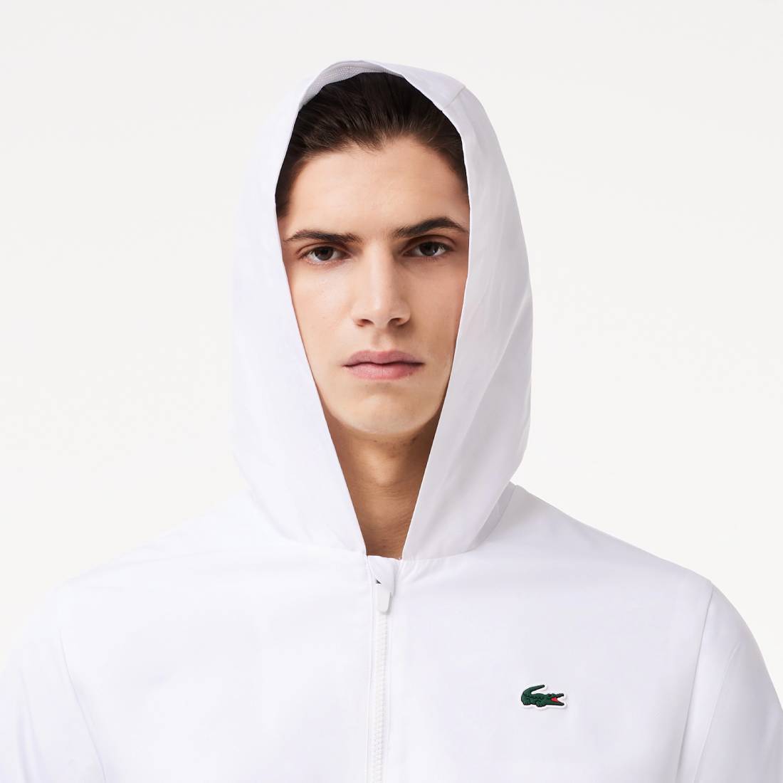 Survêtement Tennis Sportsuit Homme Lacoste Blanc/Bleu Marine/Blanc : Élégance et Performance sur le Court