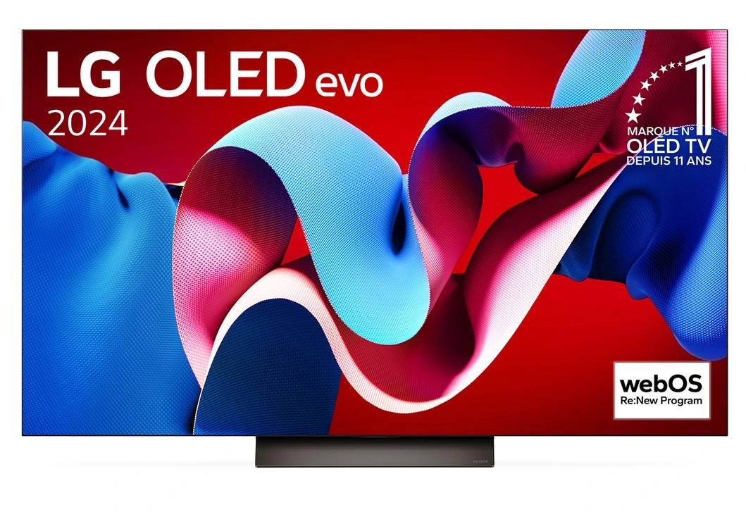 TV OLED Evo LG OLED55C4 139 cm 4K UHD Smart TV 2024