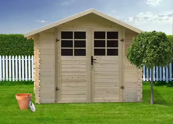 Abri de jardin Bois BELLA SOLID 7.53m²