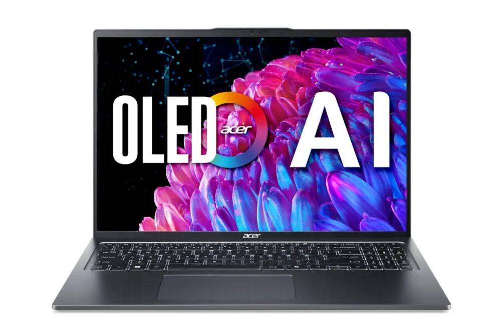 Acer Swift Go 16 SFG16-72 OLED Ordinateur portable ultrafin Gris