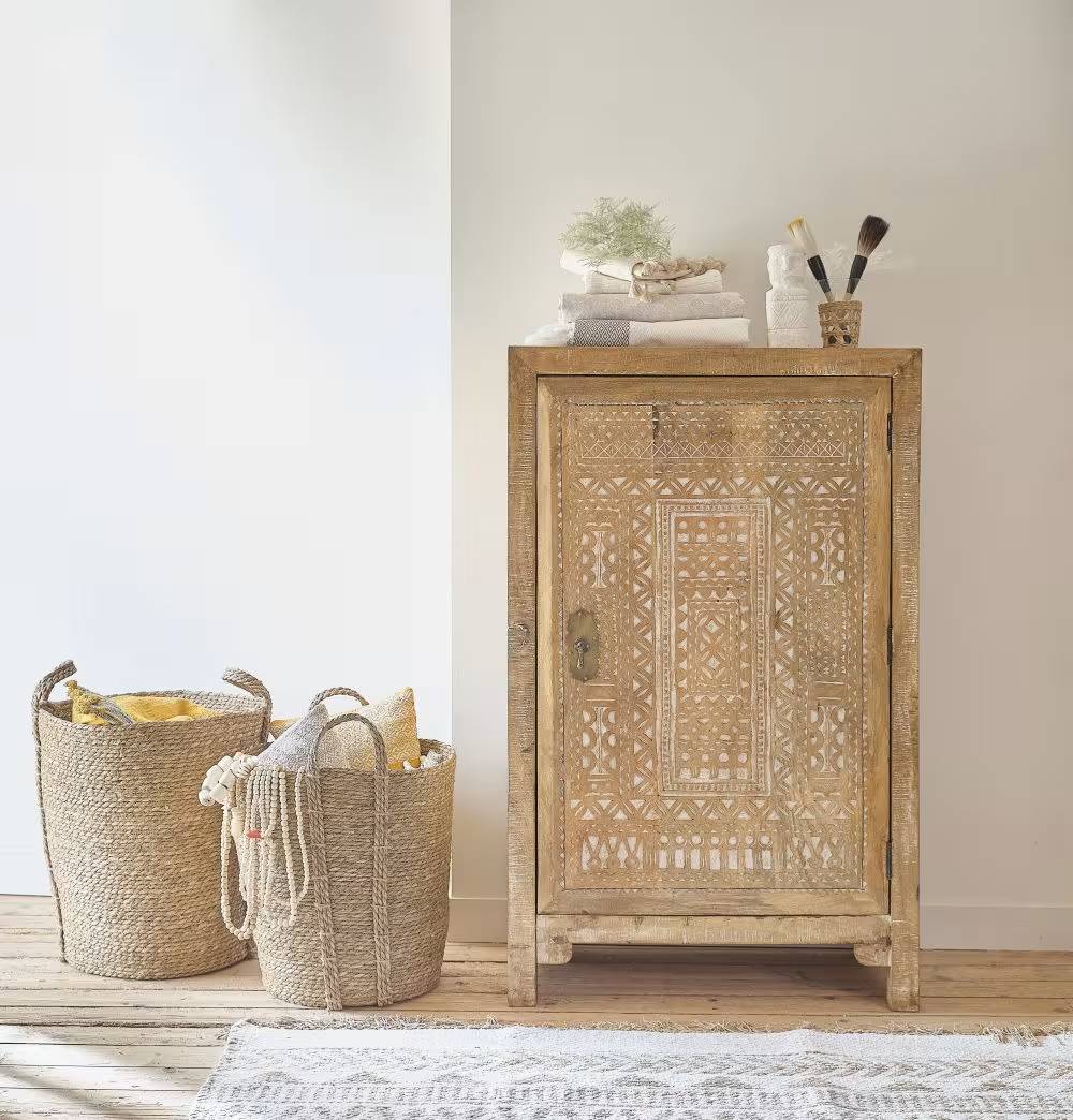 Armoire BENARES en bois de manguier massif - Maisons du Monde