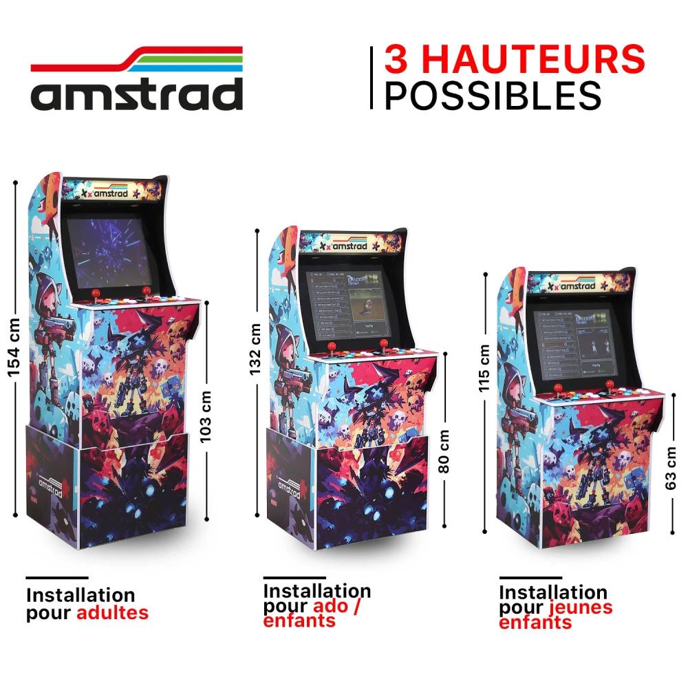 Borne Arcade AMS-RETROGAMING GUNNERS