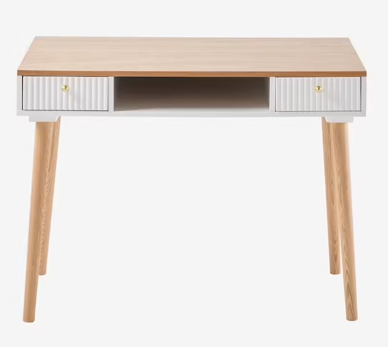 Bureau Console primaire blanc - Vertbaudet