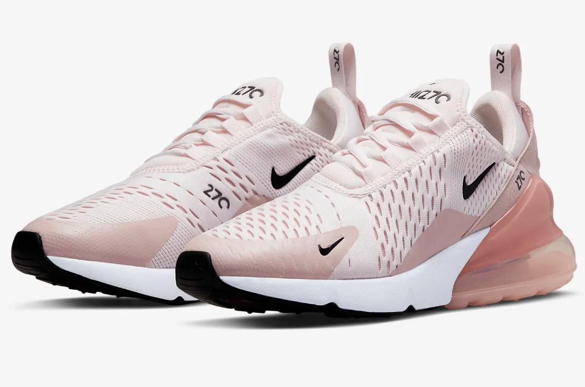 Nike Air Max 270 Baskets Basses Rose tendre clair/Pink Oxford/Desert Berry/Noir