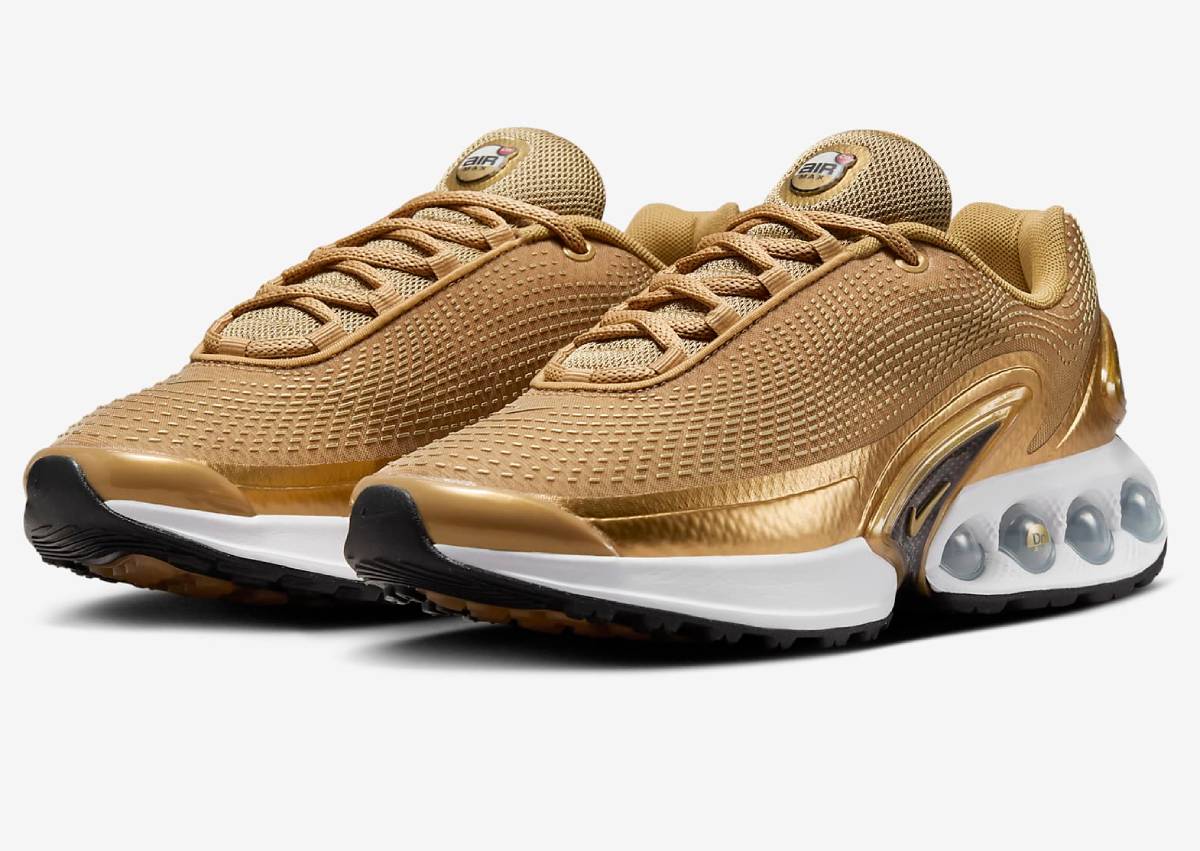 Nike Air Max Dn Premium Baskets Basses Metallic Gold/Noir/Blanc/Metallic Gold