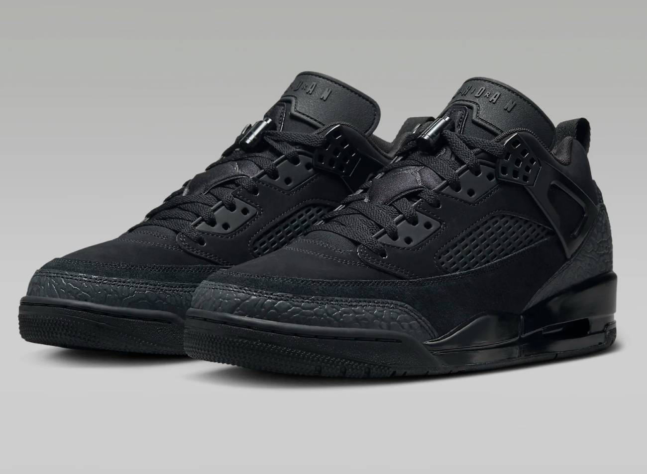 JORDAN Spizike Low Baskets Basses Noir/Anthracite pour Homme