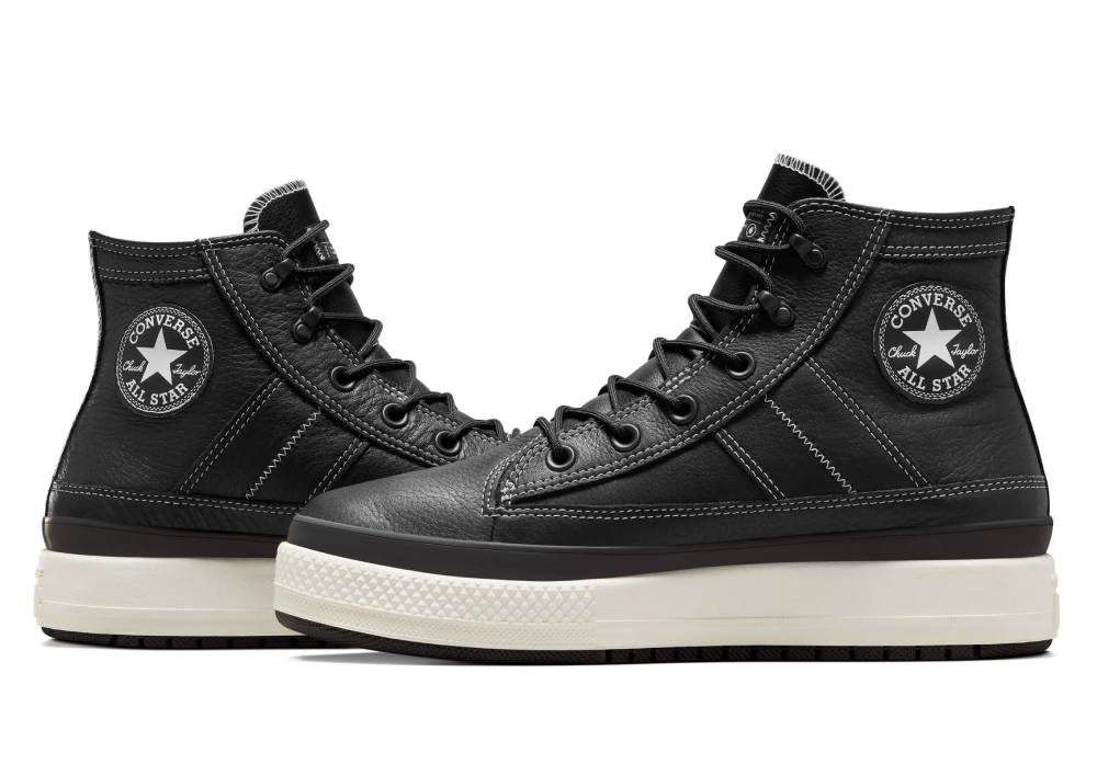 Converse Chuck Taylor All Star Equip Waterproof Baskets Montantes Unisexe Noir/Blanc vintage