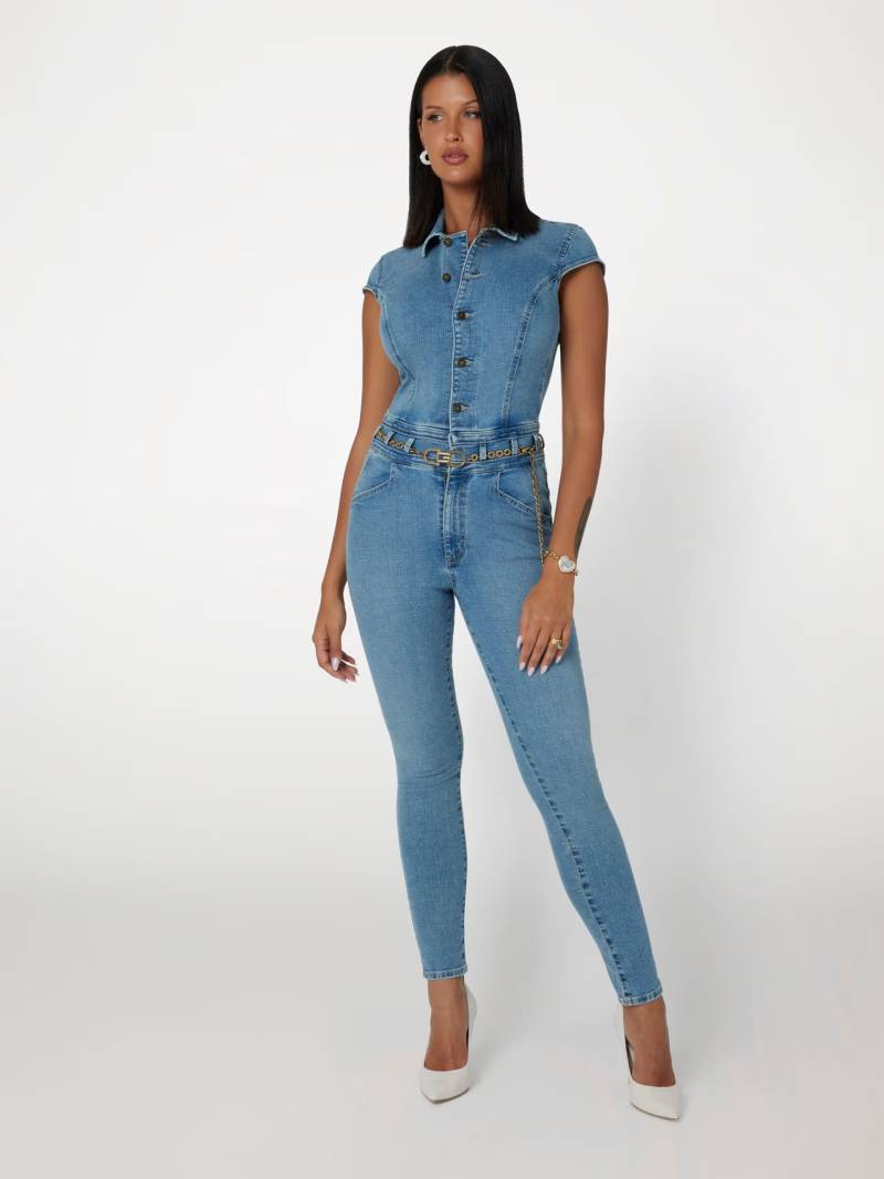 Combinaison Jean Femme GUESS Bleu