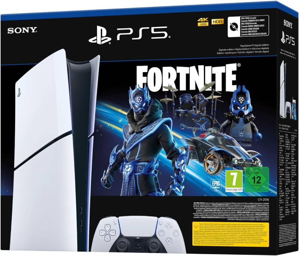 Console SONY PS5 Digitale Fortnite