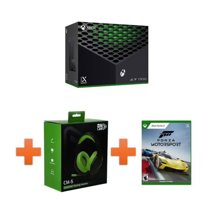 Pack XBOX Series X + Casque Onlan + Jeu Forza pas cher : L'expérience de jeu ultime