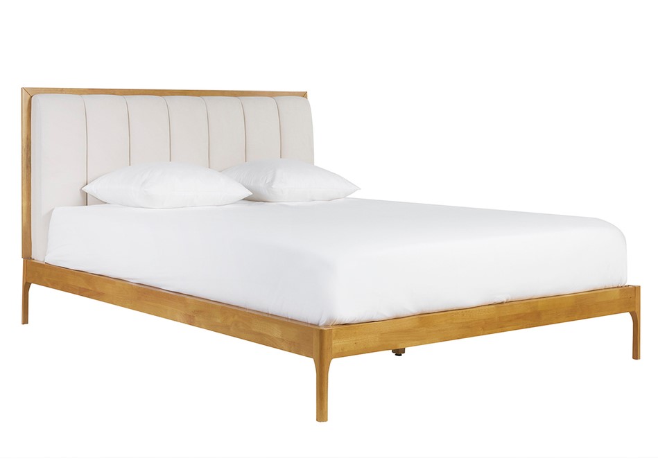 Lit 2 places RONN 160x200 cm en bois - Miliboo