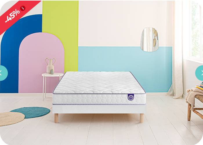 Matelas FUNNY LIT Merinos 140x190 cm pas cher : Le confort ultime à -45% pour le Black Friday !