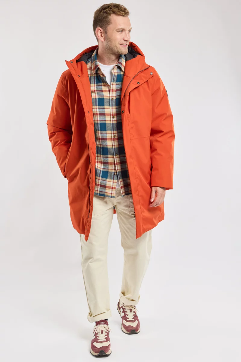 Parka longue HUXLEY Armor Lux Orange