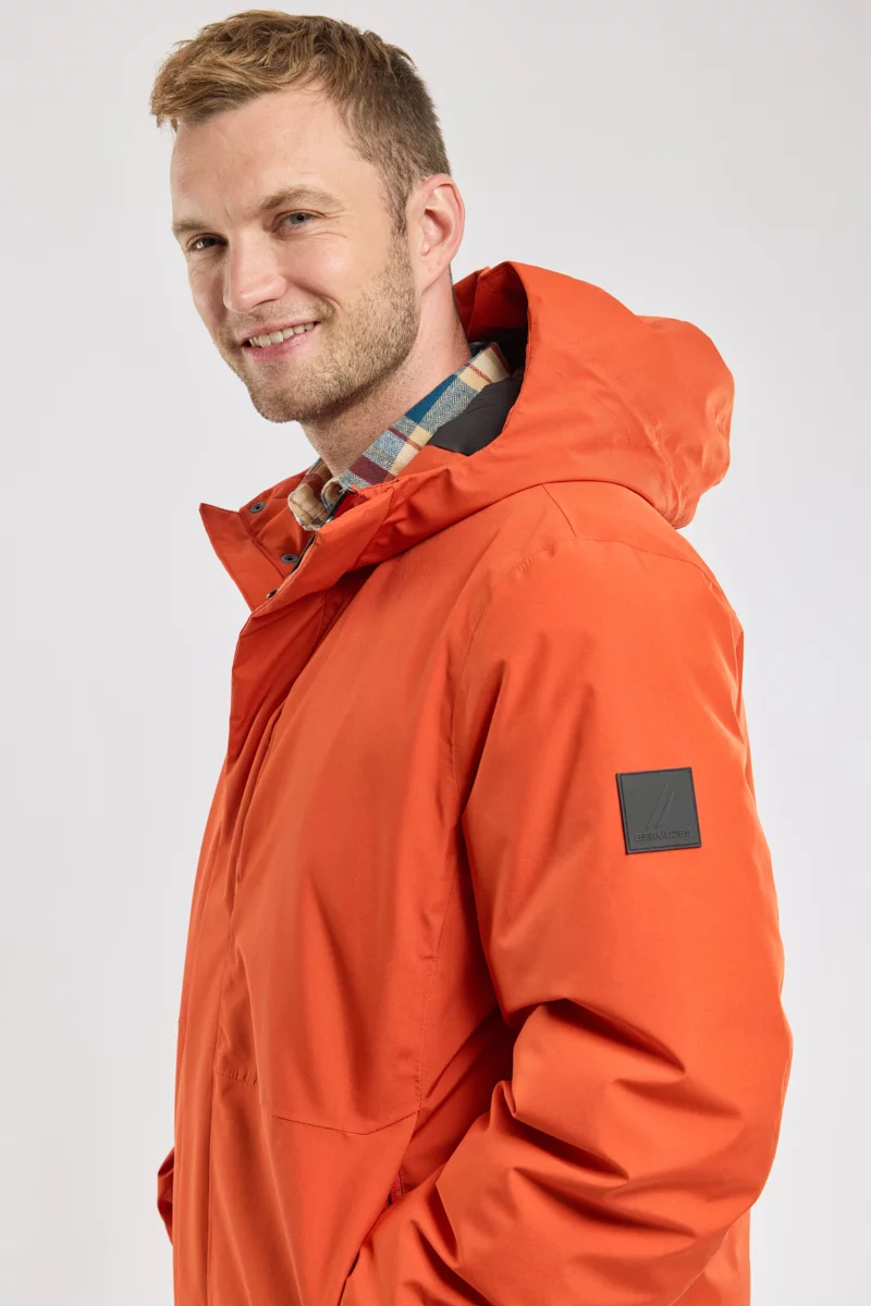 Parka longue HUXLEY Armor Lux Orange