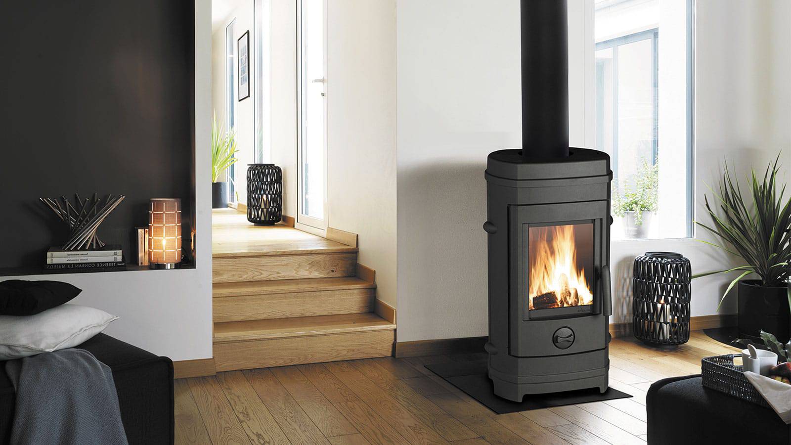 Poêle à bois INVICTA Remilly 7 kW