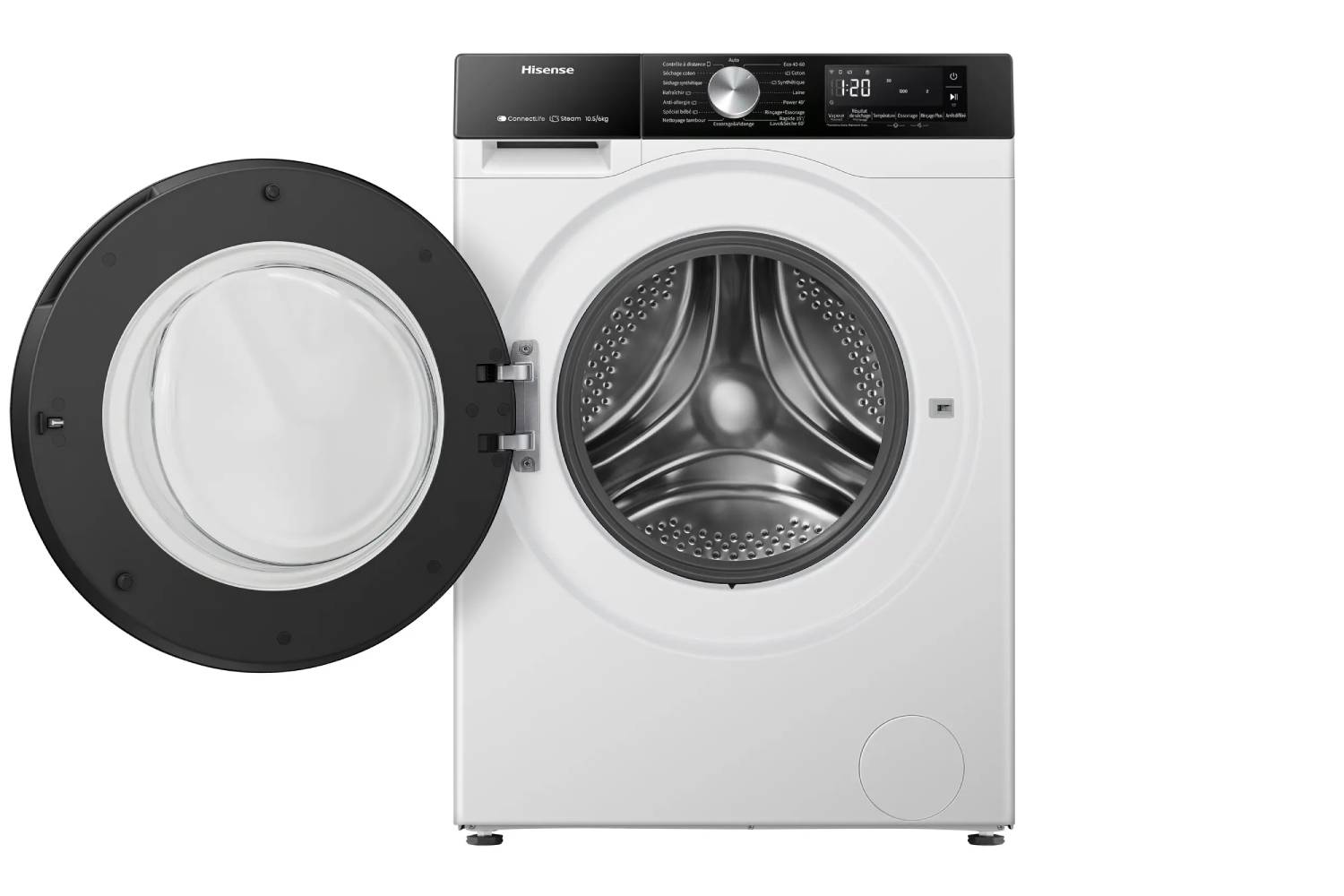 Sèche-linge pompe à chaleur HISENSE DH3S902BW3JJ 9 kg