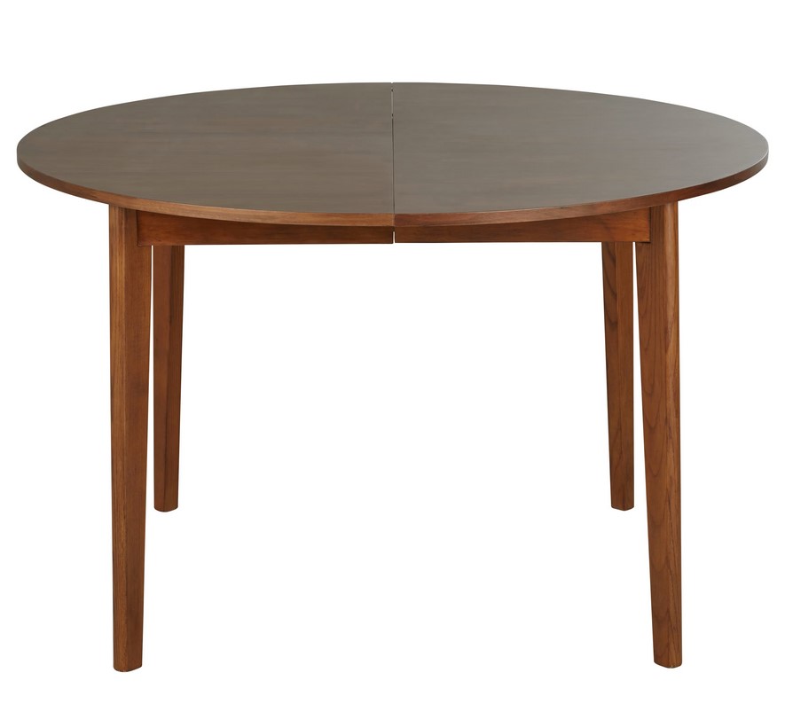 Table à manger GRIFFITH ronde extensible 6/8 personnes de Maisons du Monde : L'élégance au coeur de votre salle à manger