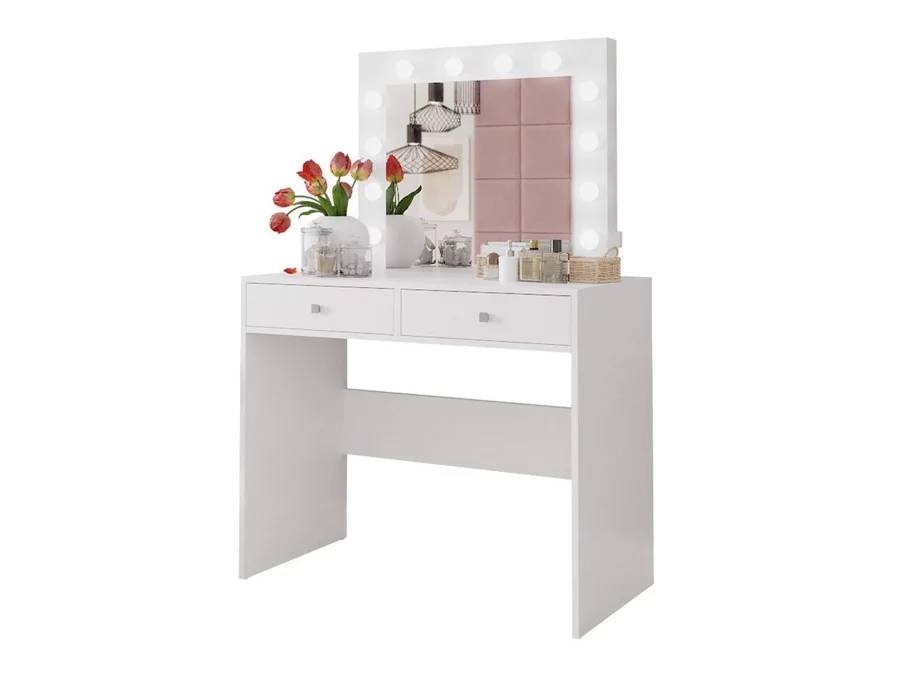 Coiffeuse BEDFORD 100 Blanche - Mobilier1