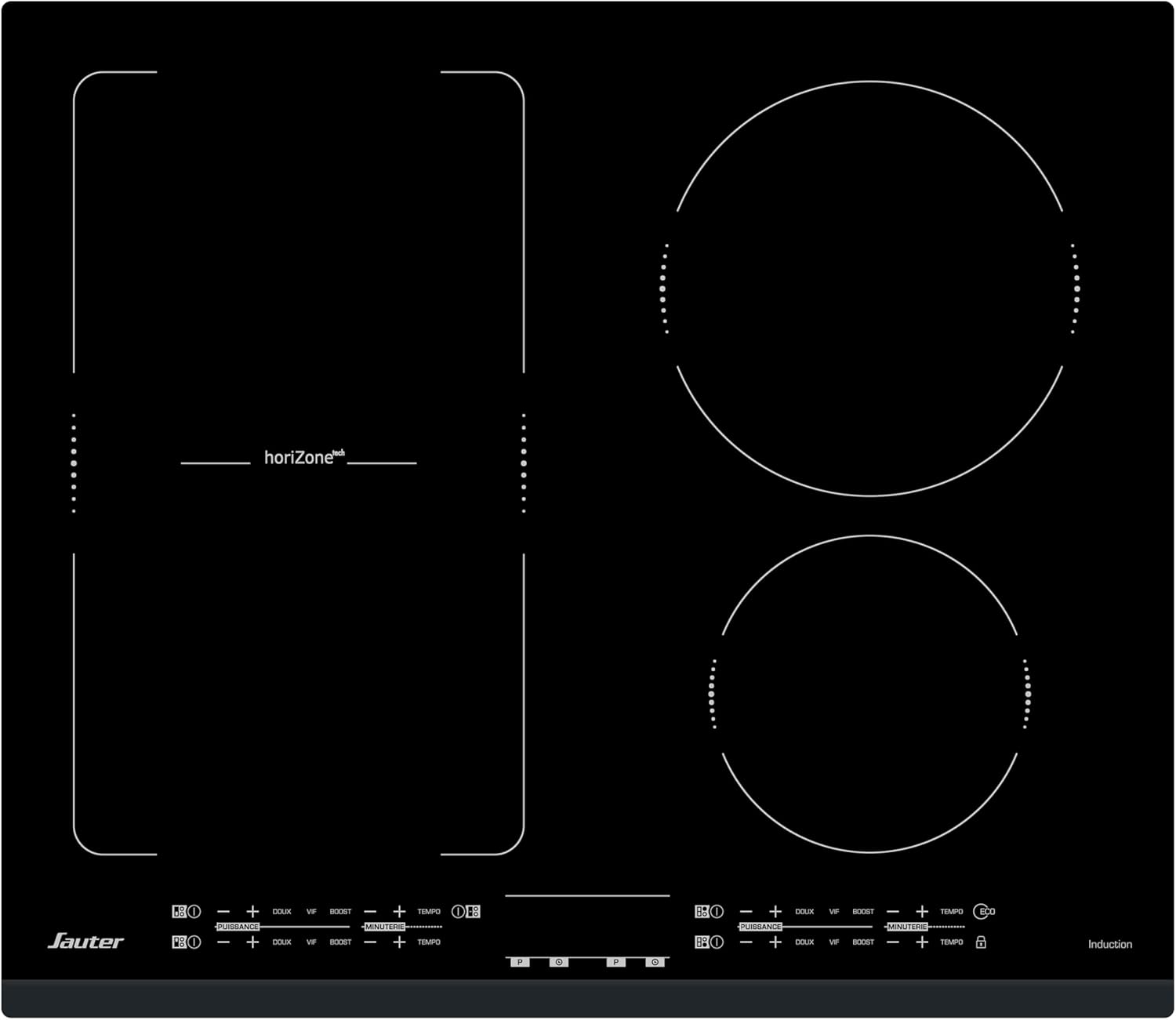 Plaque de cuisson induction SAUTER SPI 6467 B