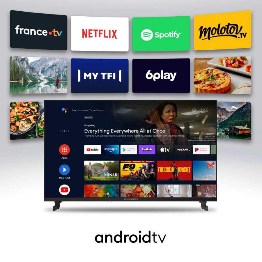 TV QLED Thomson 55QA2S13 139 cm 4k Android TV