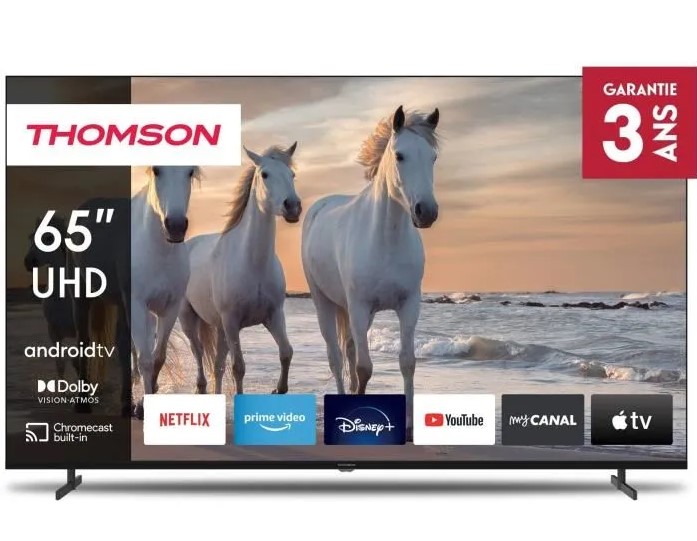 TV LED THOMSON 65UA5S13 165 cm Smart TV Android