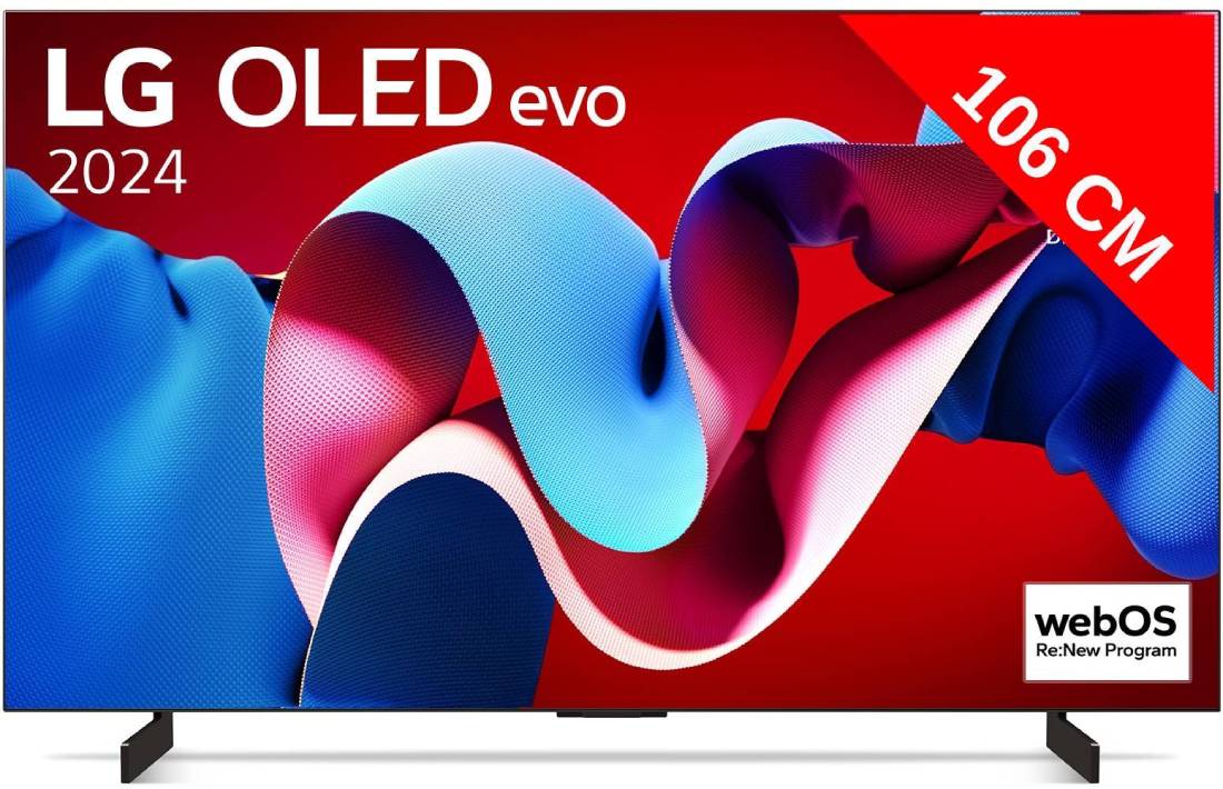 Télévision LG OLED42C4 106 cm 4K 