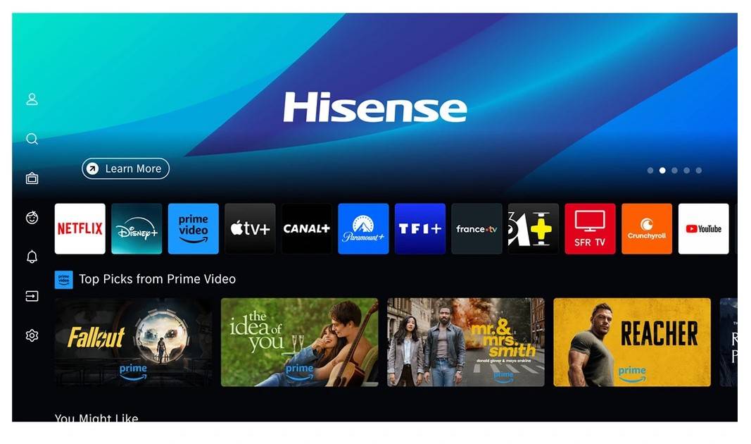 TV QLED HISENSE 75E7NQ 191 cm Smart TV