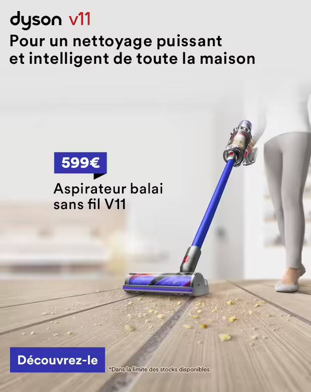 Aspirateur balai sans fil Dyson V11