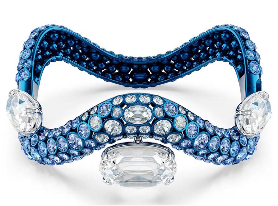 Bracelet-jonc SUBLIMA Swarovski Tailles variées, Bleu, Finition bleue - Bracelet Femme Swarovski