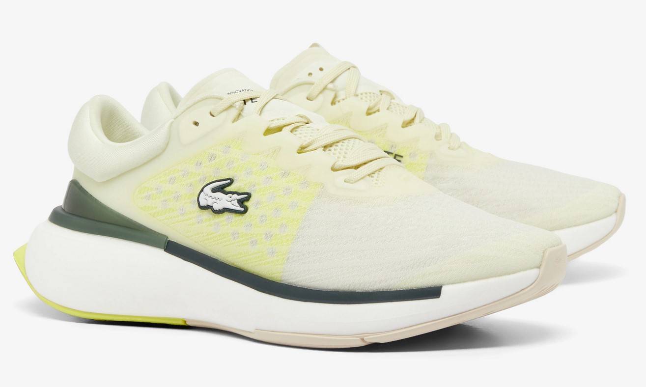 Chaussures de running Neo Run Lite Femme Lacoste Jaune Clair/Vert Foncé