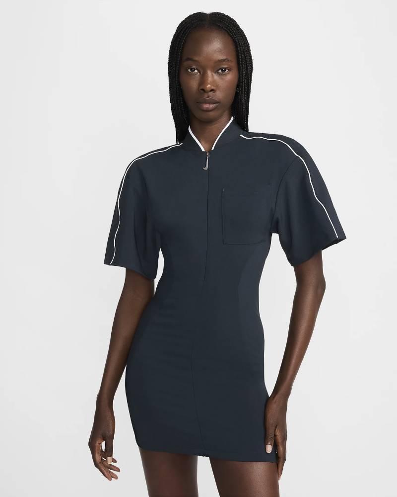 Nike x JACQUEMUS Robe Femme Dark Obsidian/Blanc