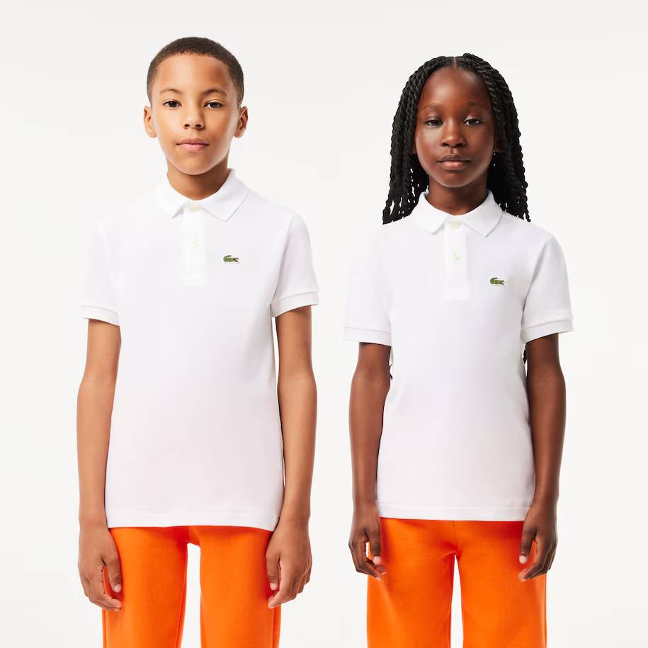 Polo enfant Petit Piqué Lacoste uni 23 couleurs disponibles