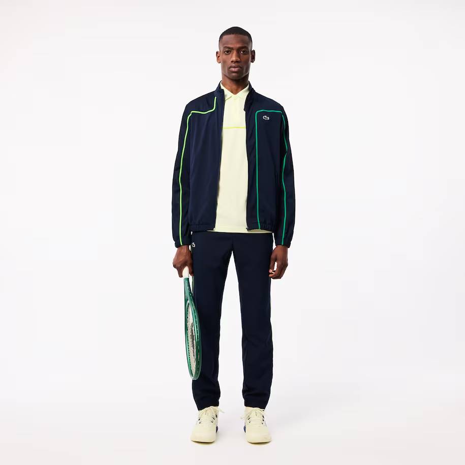 Survêtement Tennis color-block Homme Lacoste Bleu Marine