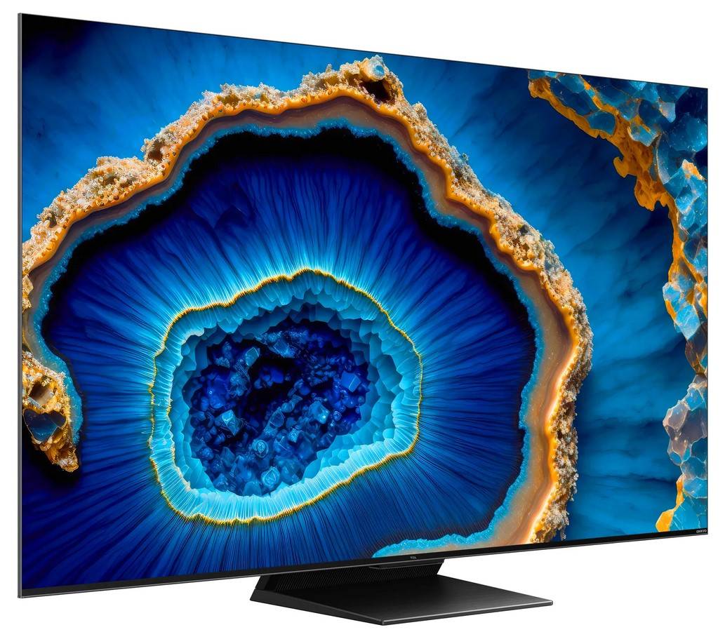 Téléviseur QLED TCL 55C804 139 cm Google TV 4K