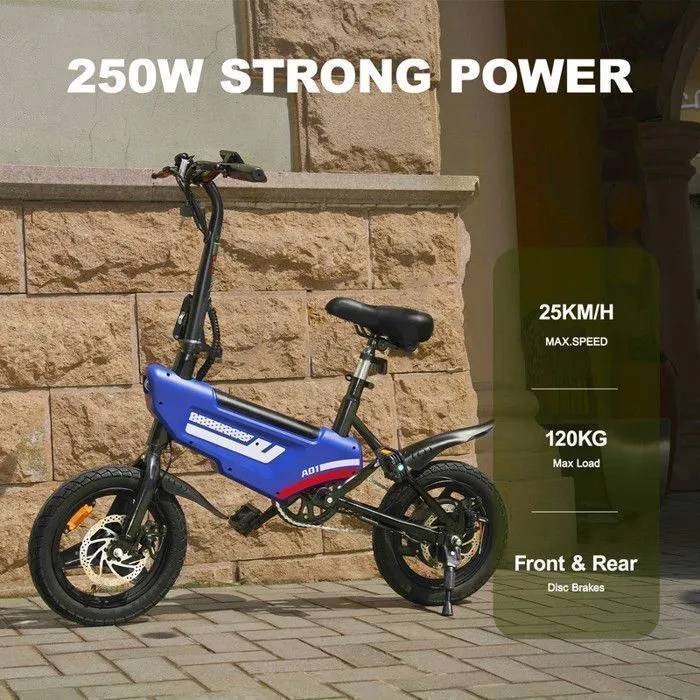 Vélo Électrique Pliable AVDLEU A01 24 km/h autonomie 20-38km