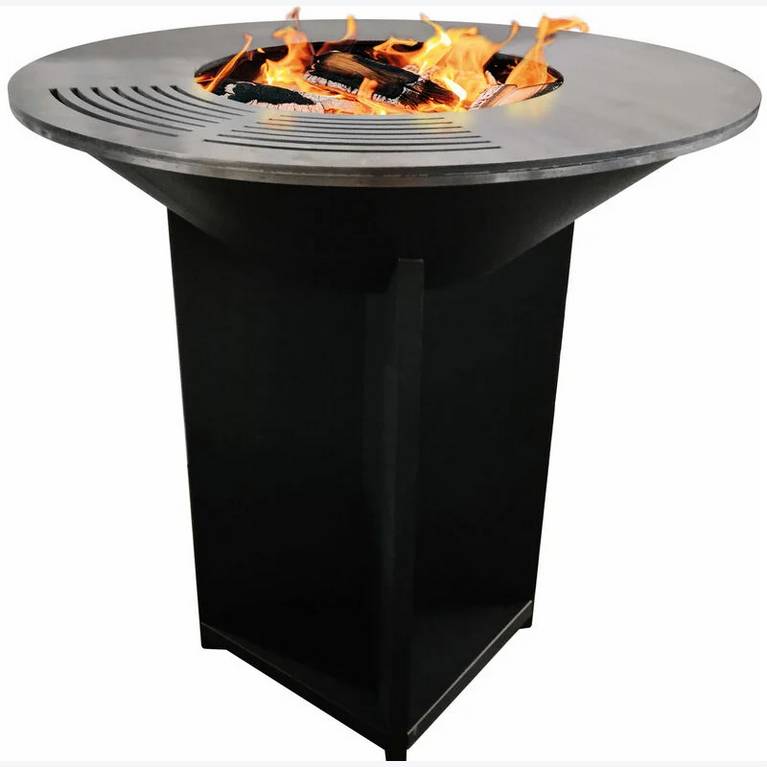 Barbecue brasero PURLINE EFP56 avec plaque d'acier de 100 cm