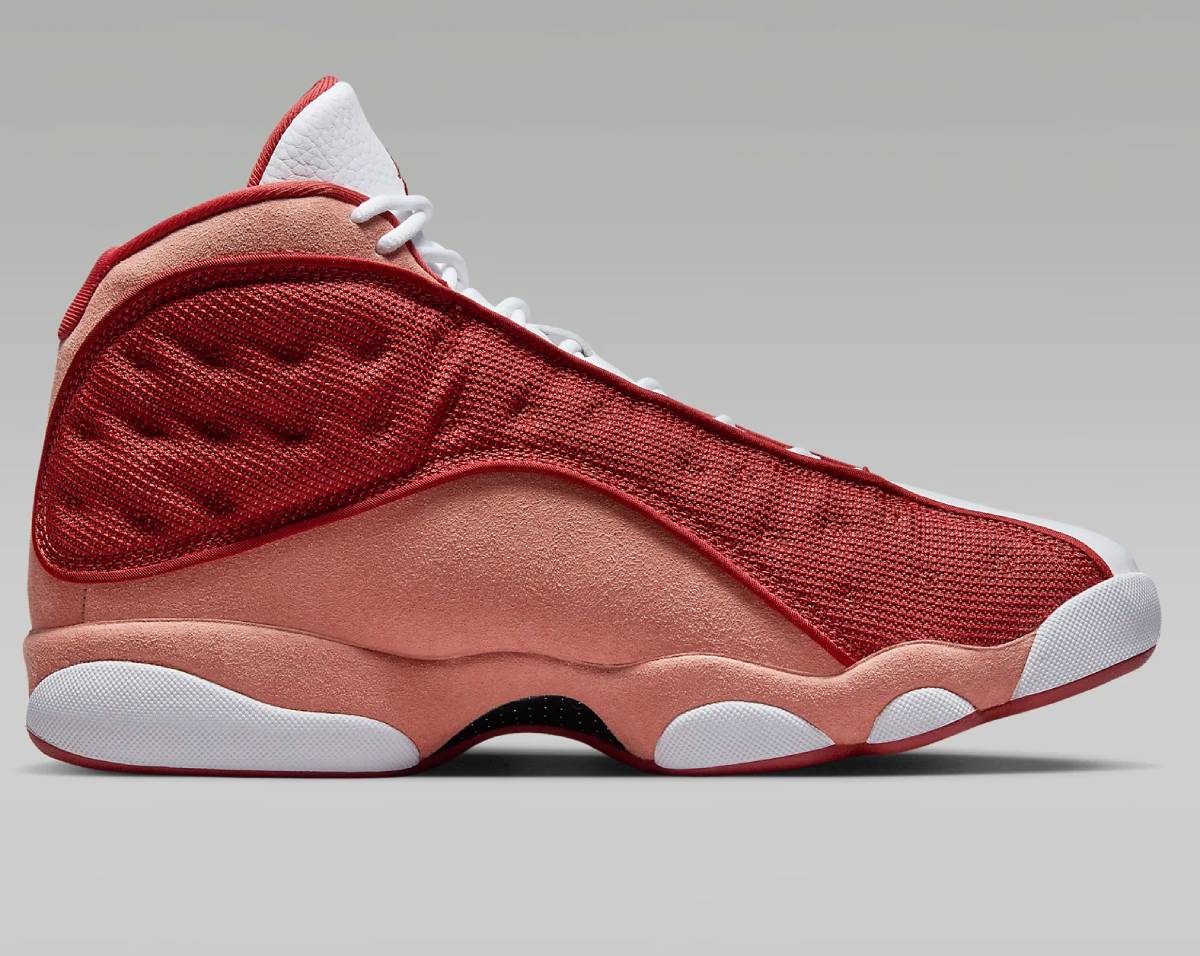 Air Jordan 13 Retro « Dune Red » Baskets Montantes Dune Red/Terra Blush/Blanc/Dune Red pour Homme