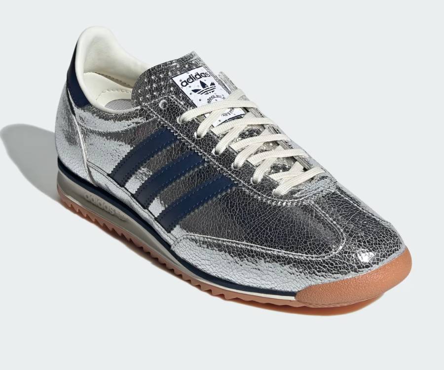 ADIDAS ORIGINALS SL 72 OG Baskets Basses Femme Métallisé/Marine collégial/Blanc cassé