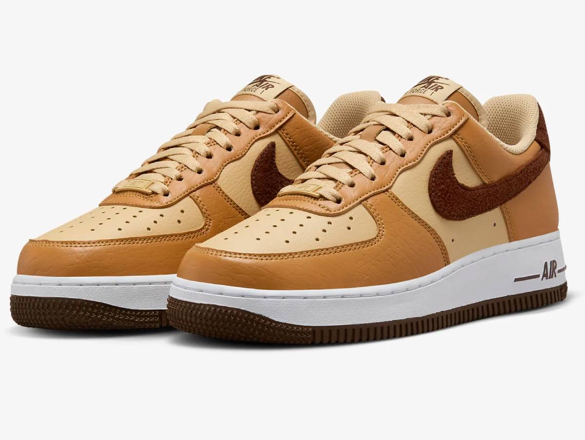 Nike Air Force 1 '07 Next Nature Baskets Basses Flax/Sesame/Blanc/Cacao Wow