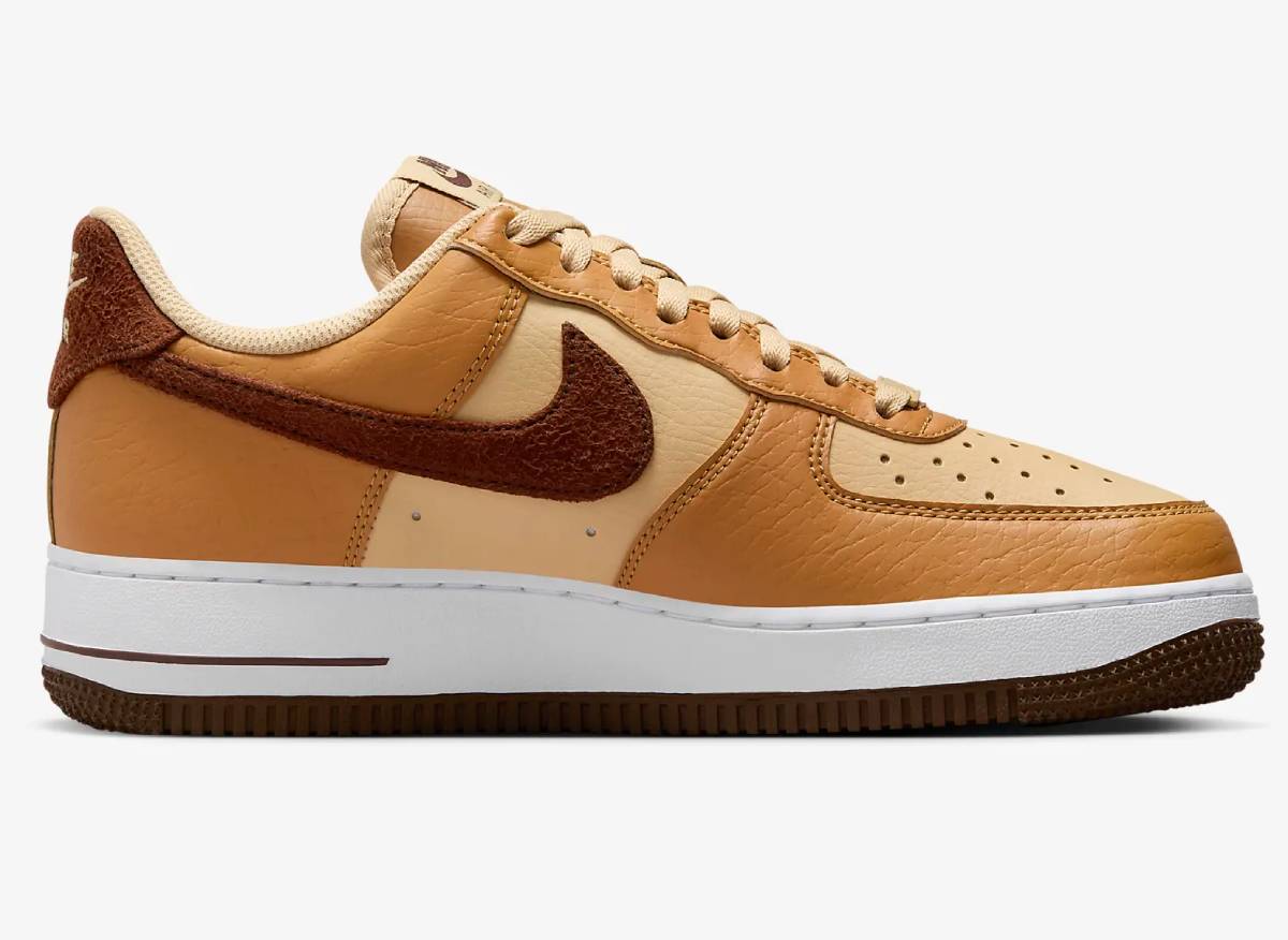 Nike Air Force 1 '07 Next Nature Baskets Basses Flax/Sesame/Blanc/Cacao Wow pour Femme 