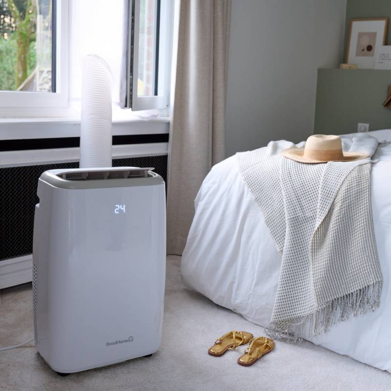 Climatiseur mobile connecté MYKO GoodHome 18m² 3 vitesses 2600W