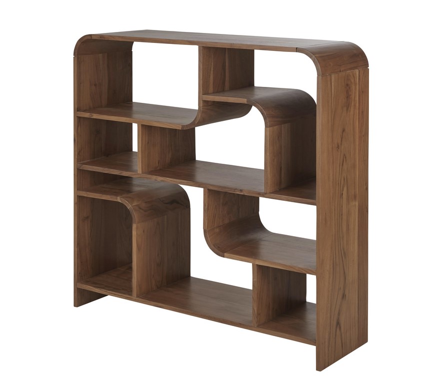 Etagère basse vintage SACRAMENTO en bois d'acacia massif - Maisons du Monde