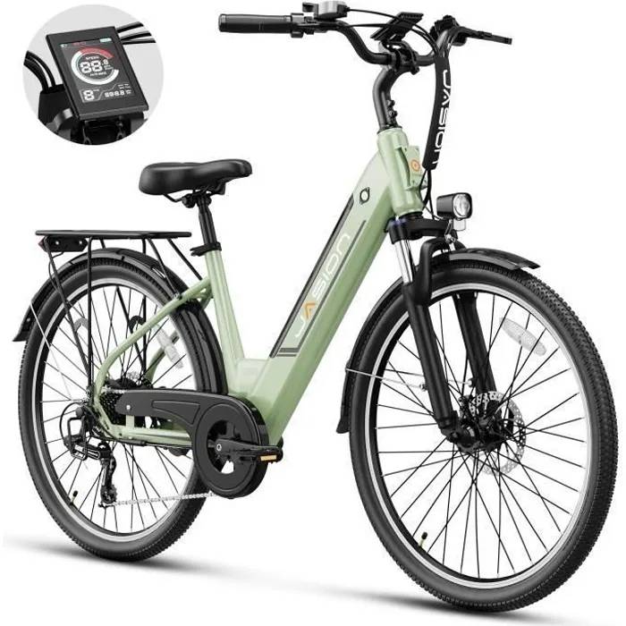 Vélo électrique JASION Roamer 45km/h Max Autonomie 45-100 km