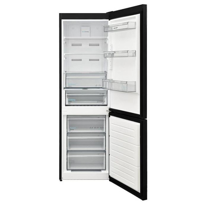 Réfrigérateur combiné ventillé SHARP SJ-NBA21DMXTB 330 Litres